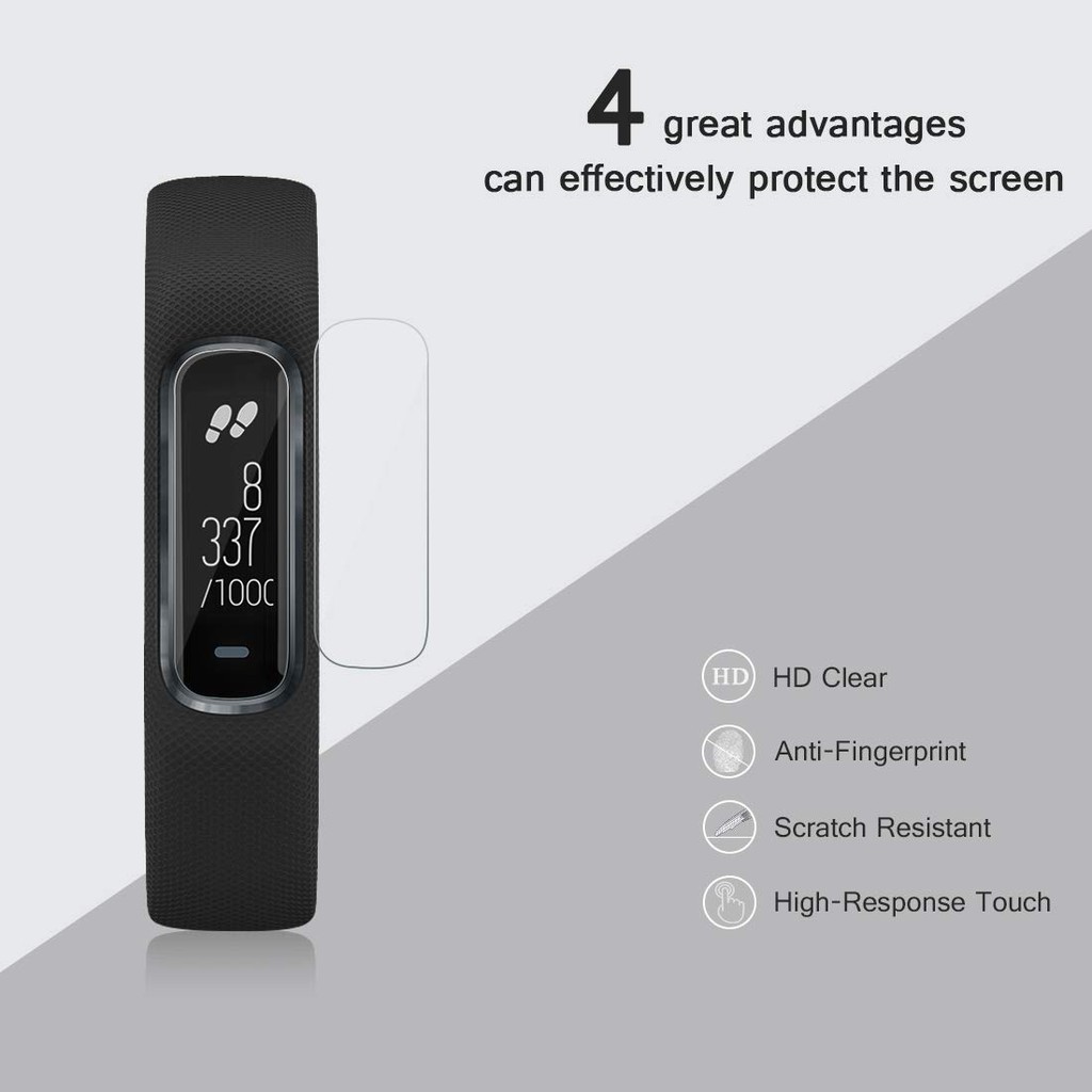 Kính cường lực bảo vệ màn hình đồng hồ thông minh Garmin vivosmart 4