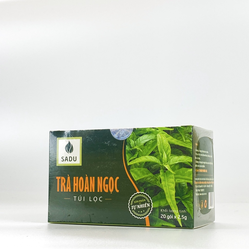[Trà hoàn ngọc chính hãng - Có giấy chứng nhận] hỗ trợ huyết áp cao, tiểu đường, giải độc gan 1 hộp (250g)