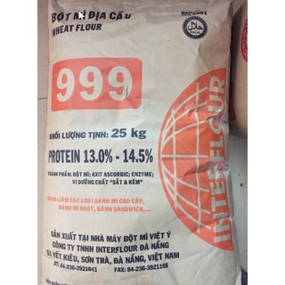 Bột mì địa cầu 999 bao 25kg