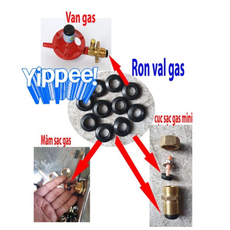 10 rom dẻo loại tốt dùng cho vam gaz