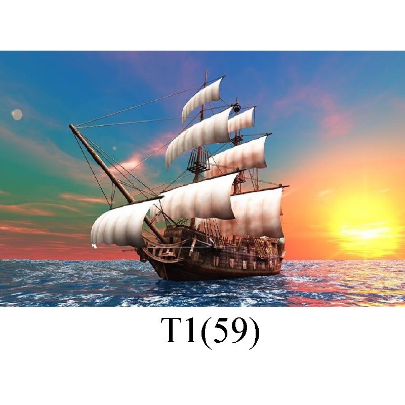 tranh dán bể cá 3D