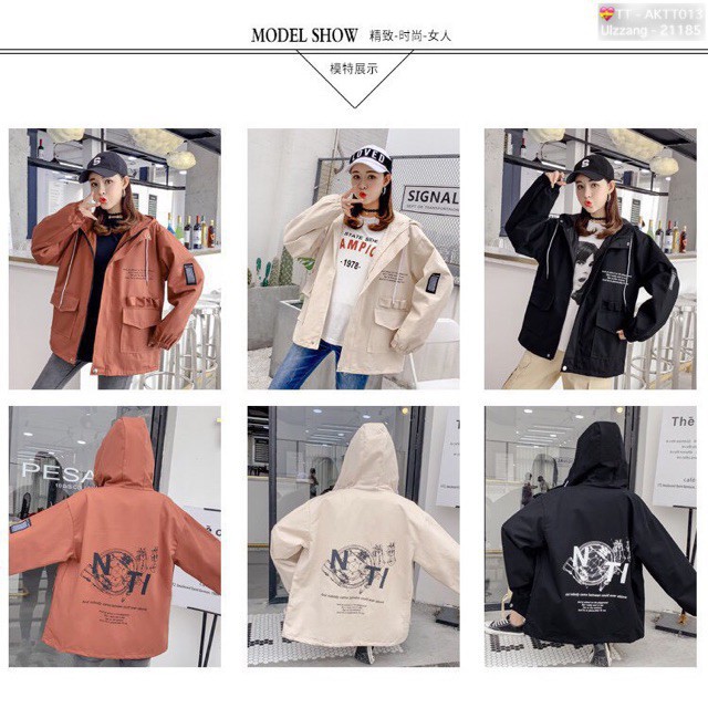 🌵 𝐓𝐡𝐞𝐔𝐥𝐳𝐳𝐚𝐧𝐠 🌵 036 Áo Khoác Kaki 2 Lớp In Nottee 2 Mặt (Kèm Video, Hình Chụp Thật) | BigBuy360 - bigbuy360.vn