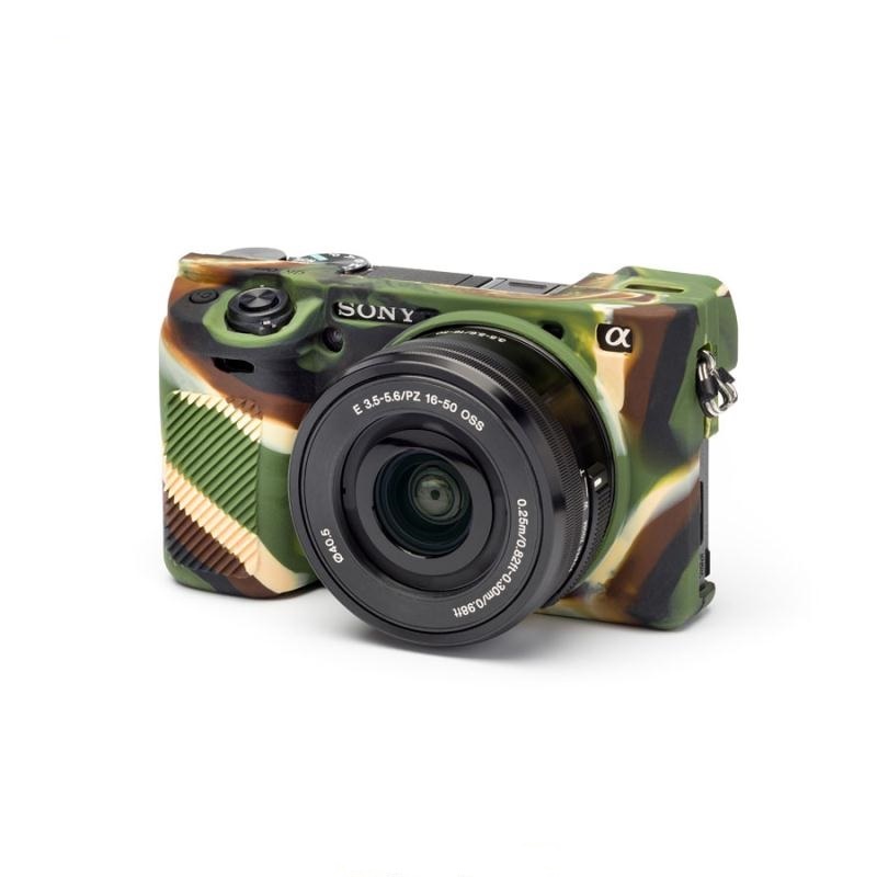 Bao Silicon Bảo Vệ Máy Ảnh Sony A6400 A6500 - Xanh