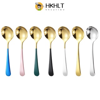 Thìa Cà Phê Bằng Thép Không Gỉ 304 Phong Cách Hàn Quốc