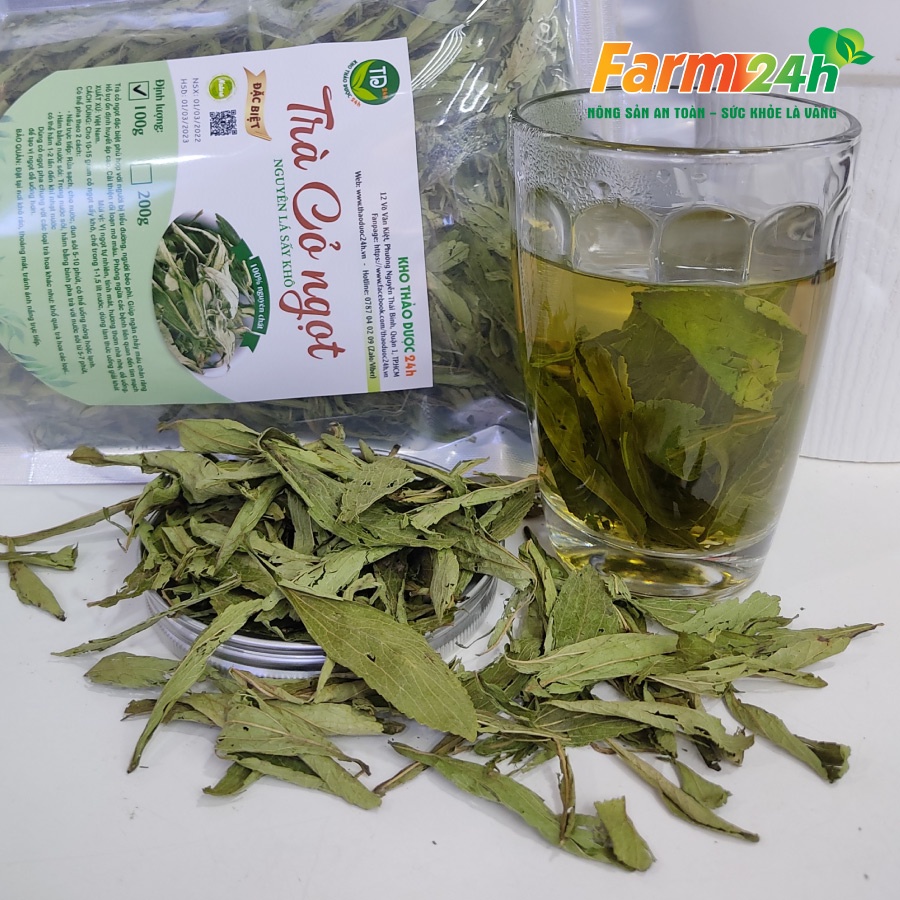 [Hàng Cao Cấp] Cỏ ngọt nguyên lá sấy khô tự nhiên, cực đẹp, đánh bay tiểu đường, cung cấp đường tự nhiên, giảm béo