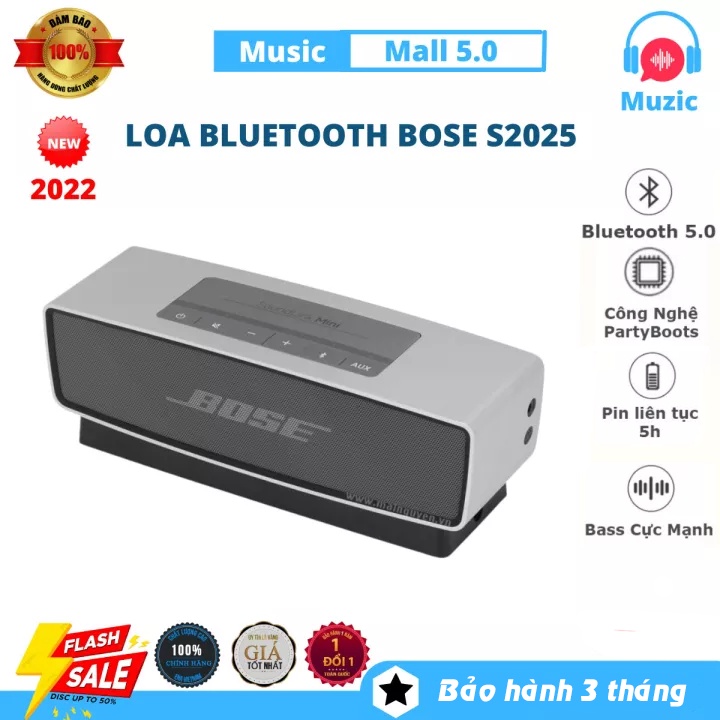 Loa bluetooth SoundLink S2025 Hỗ Trợ USB, Thẻ Nhớ, Đầu AUX, âm thanh siêu trầm siêu hay, pin trâu