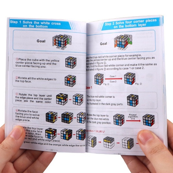 Công thức hướng dẫn giải rubik 2x2x2, 3x3x3,4x4x4, 5x5x5, 6x6x6, Megaminx, Pyraminx và các loại Rubik Khác