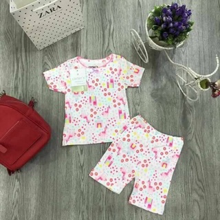 Đồ bộ Carter Bozip  bé gái size 2