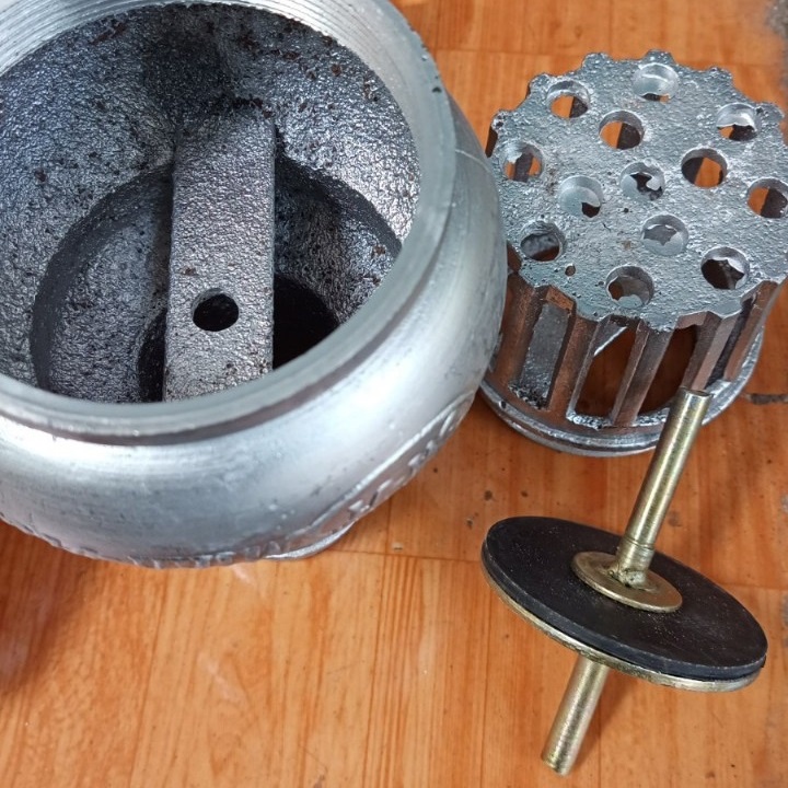 Luppe Máy Bơm 1 Chiều Nhôm Minh Hà, Lúp Bê Chõ Bơm Giếng, Rọ Hút Phi 60