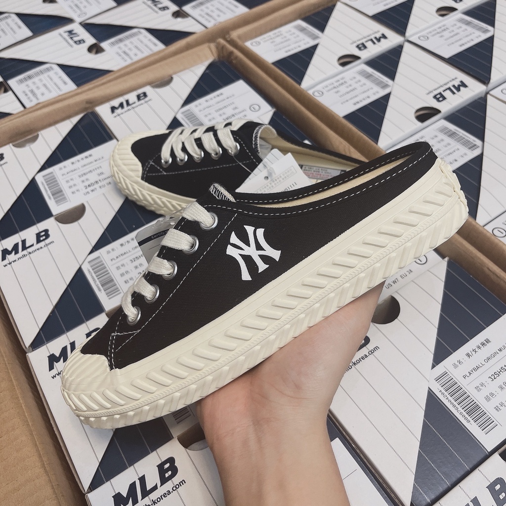 Giày MLB Đạp Gót Mule - Playball Origin Mule New York Yankees