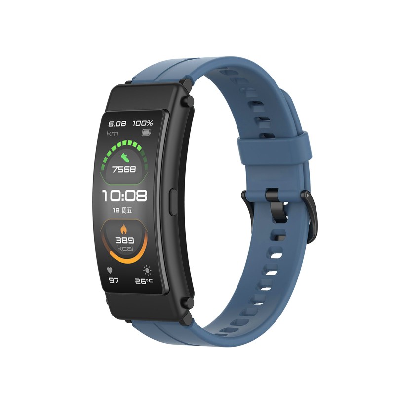 Dây Đeo Silicon 16mm Cho Đồng Hồ Huawei Talkband B3 B6 Timex