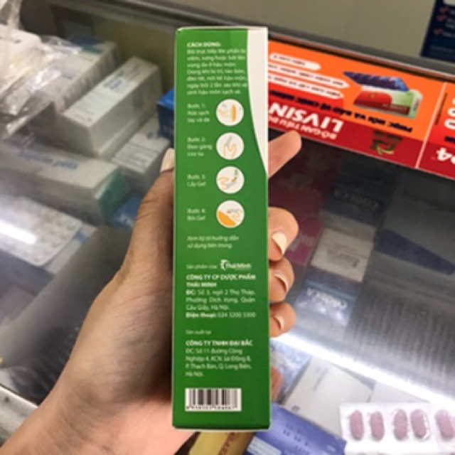 Gel bôi trĩ - Cotripro gel (Giúp làm dịu da khi bị đau , nóng rát &amp; khó chịu trong các trường hợp : viêm, sưng, đau)