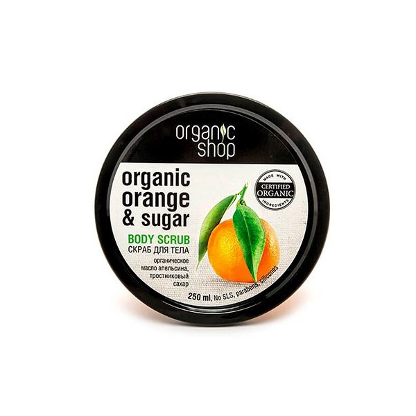 Tẩy Da Chết Toàn Thân Organic Shop Body Scrub #Juicy Papaya 250ml