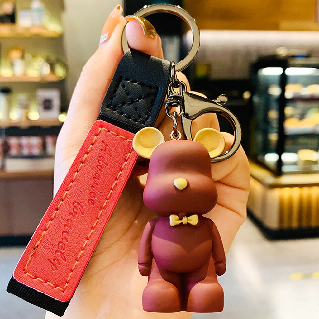 Móc Khóa Treo Hình Chú Gấu Xinh Xắn Đáng Yêu