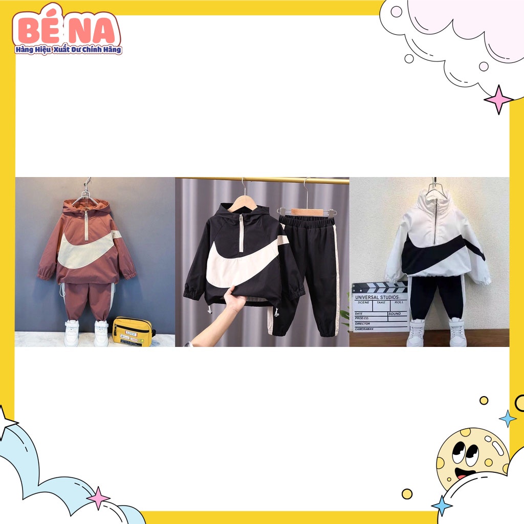 Bộ gió thể thao Nike phẩy to