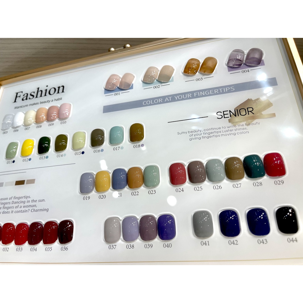 Set sơn gel KELSEY 88 màu Hàn Quốc chính hãng