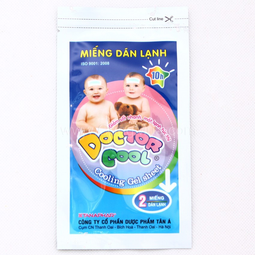 Nhà thuốc Pharnamhai, Dán hạ sốt doctor cool