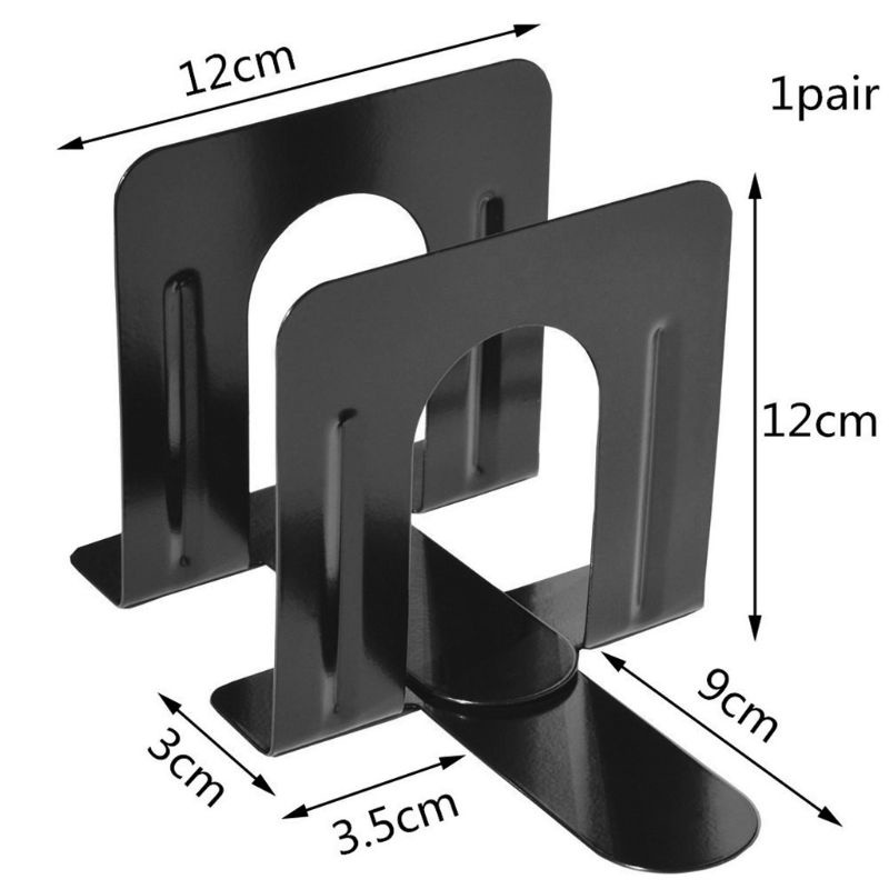 Bộ 2 Giá Đỡ Sách / Tạp Chí Bằng Thép Không Gỉ Tiện Dụng