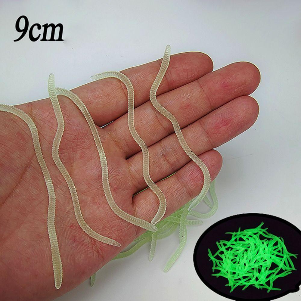 Mồi Câu Cá Giả Hình Con Tôm Mềm Phát Sáng Trong Đêm TAYLOR1