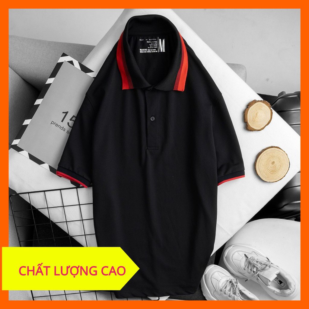 Áo Thun Nam Tay Ngắn | Áo Phông Nam Tay Lỡ Cổ  Đứng Thời Trang Cao Cấp A02-001. ZD.Shop.13