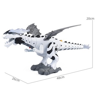 Đồ chơi robot khủng long phun lửa