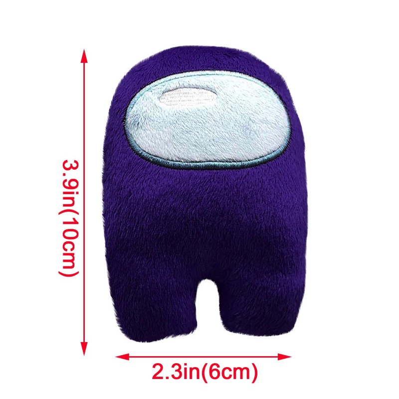 Thú Nhồi Bông Hình Sói 10cm Dành Cho Bé Trai Gái