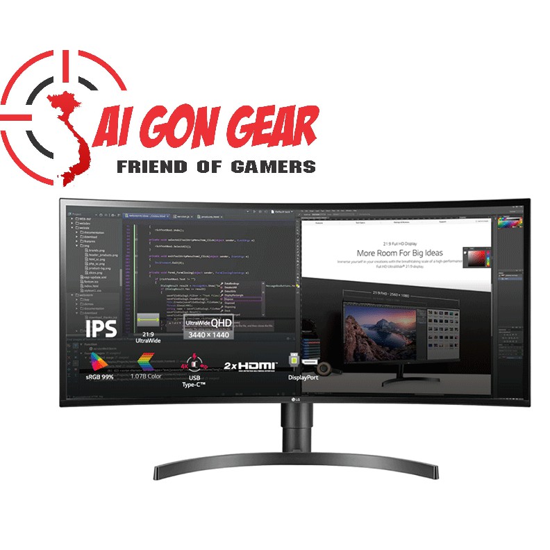 Màn hình cong LG 34 inch 34WN80C-B.ATV | BigBuy360 - bigbuy360.vn