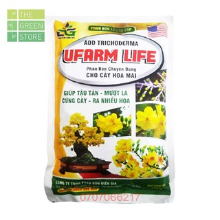 Phân bón hữu cơ Ufarm Life Add Trchoderma (700g) cho hoa mai vàng, hoa hồng, cây cảnh, rau màu, cây ăn trái