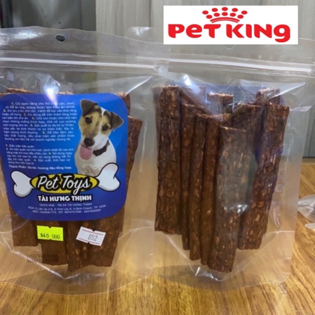 Xương Gặm Da Bò Cho Cún Cưng mã 852