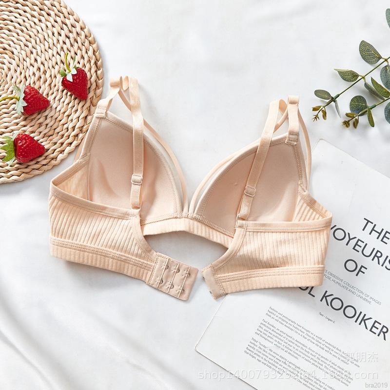 Áo Ngực Cotton Có Thể Điều Chỉnh Dây Cho Nữ