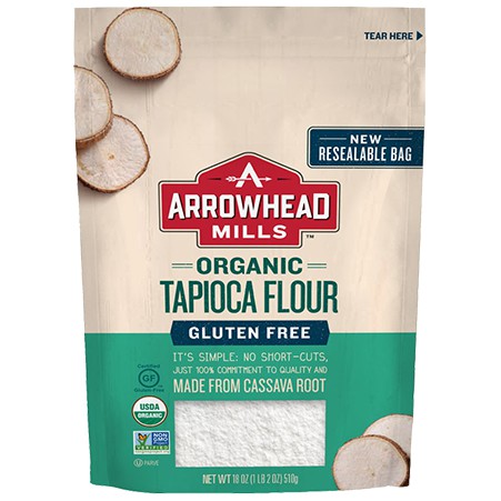 Bột năng hữu cơ Arrowhead Mills Tapioca 510g