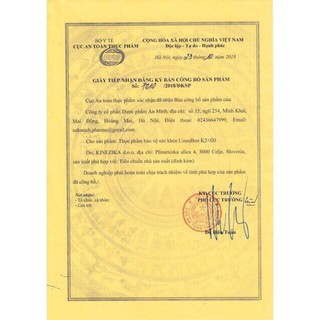 LineaBon K2+D3 - Bổ sung vitamin K2, D3. Tăng cường hấp thu canxi, giúp phát triển chiều cao vượt trội