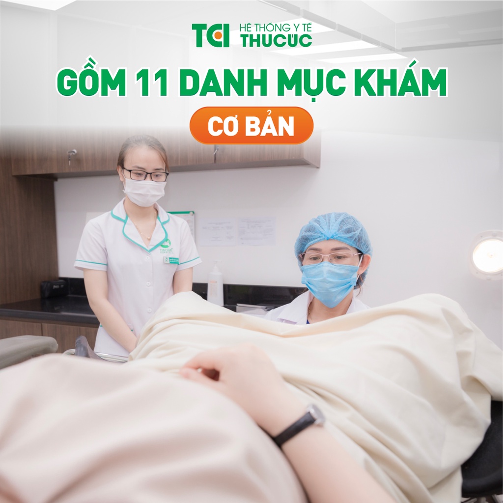 Gói khám phát hiện các bệnh lý phụ khoa dành cho Nữ đã QHTD tại Hệ thống Y Tế Thu Cúc-TCI hospital