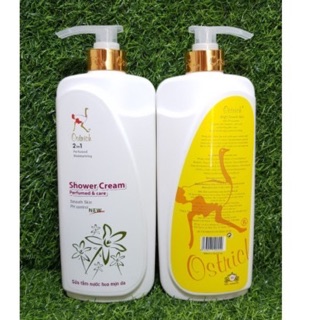 Sữa tắm tinh dầu Đà Điểu 900ml