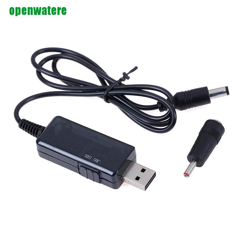 Dây Cáp Tăng Áp Usb 5v Lên Lên 9v 12v 1a