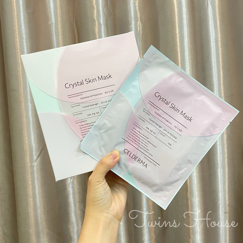 Mặt Nạ Thạch Anh CELDERMA CRYSTAL SKIN MASK