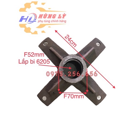 May ơ sau (400-8=500-10)  phụ tùng máy tuốt lúa phụ tùng Hùng Lỳ