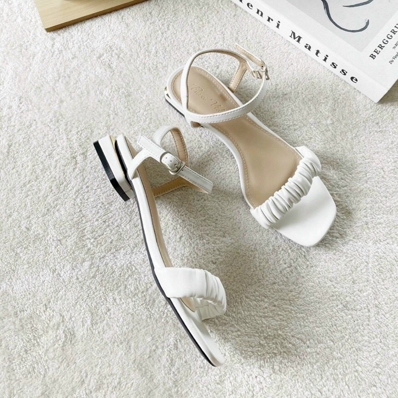 Dép sandal nữ quai dúm đế 2cm mẫu mới hottrend của năm mã G48