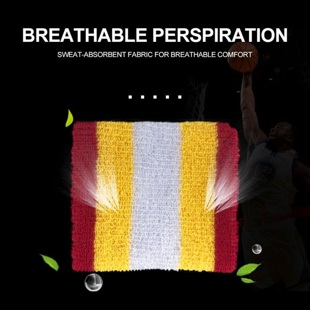 Băng Quấn Cổ Tay Chất Liệu Cotton Thấm Hút Mồ Hôi Thoáng Khí