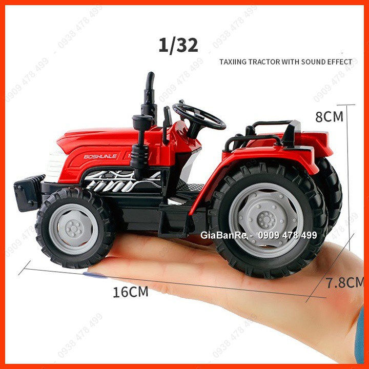 MÔ HÌNH TỈ LỆ 1:18 - XE MÁY KÉO BÁNH HƠI - 9972.4