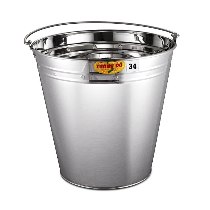 Xô Đá Inox Cao Cấp Thành Đô size từ 18cm - 34cm