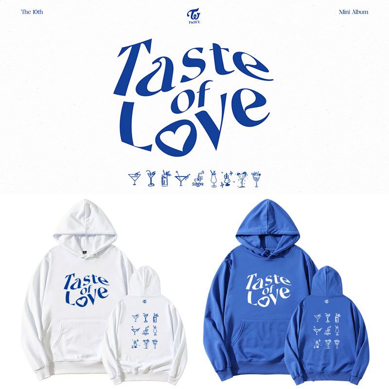 Áo hoodie Twice - Taste of love
