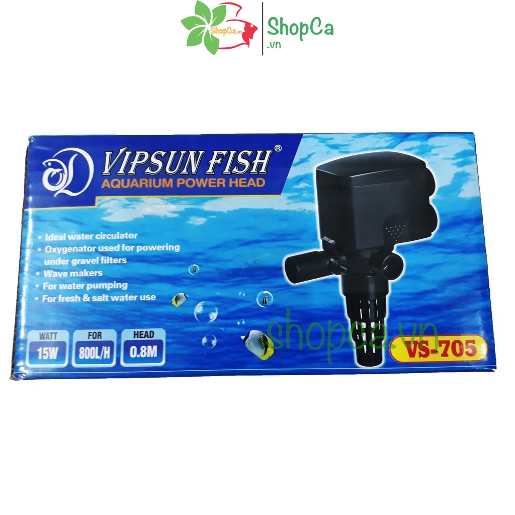 Máy bơm nước Vipsun Vs 705 cho hồ cá cảnh
