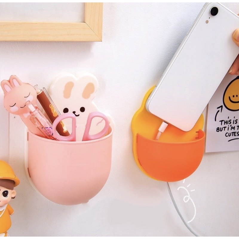 Kệ Dán Tường Loại Lớn Dày Để Remote, Điện Thoại, Vật Dụng Linh Tinh