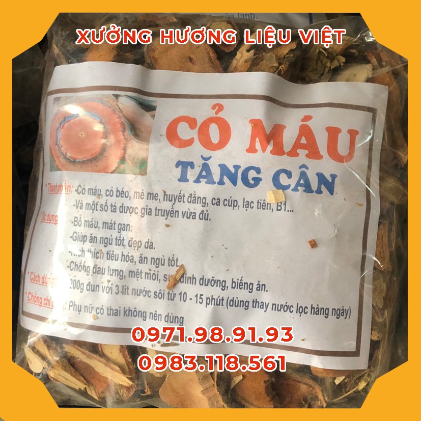 [Giá Buôn/Sỉ] 1KG Cỏ Máu Tăng Cân Hòa Bình Phơi Khô, Huyết Đằng Chuẩn Thái Lát, Không Vỡ Vụn,...