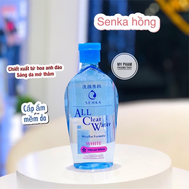 NƯỚC TẨY TRANG SENKA ALL CLEAR WATER MICELLAR