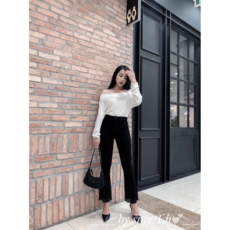 QUẦN SKINNY LOE REN GẤU CẠP CAO TÔN DÁNG HÀNG QCL1 MS15299 (A1-4)