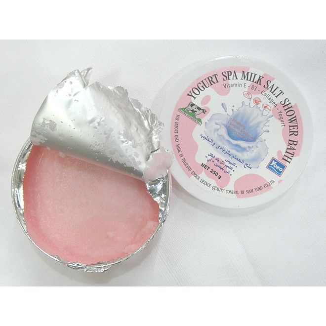 Muối Tắm Tẩy Tế Bào Chết Yogurt Spa Milk Salt Shower Bath 250g