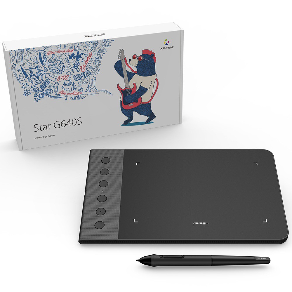 Bảng vẽ điện tử XP-PEN STAR G640S Tương thích thiết bị ANDROID - Chính hãng