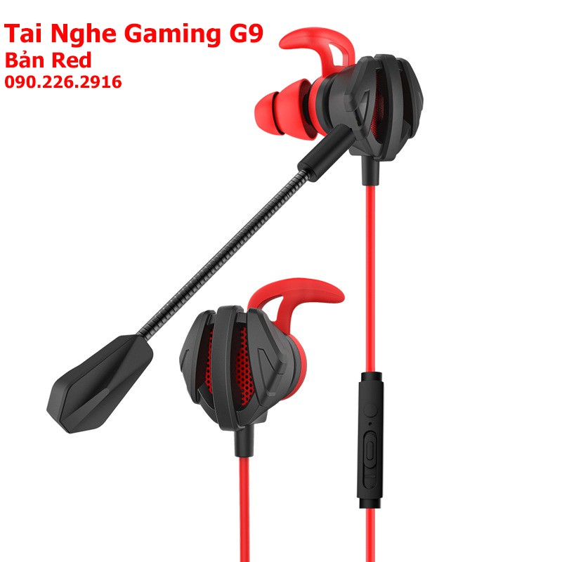 (FreeShip) Tai Nghe Gaming G9 - Có 2 Mic Bản Pro Chuyên Game Pubg Mobile, Free Fire, Liên Minh Tốc Chiến